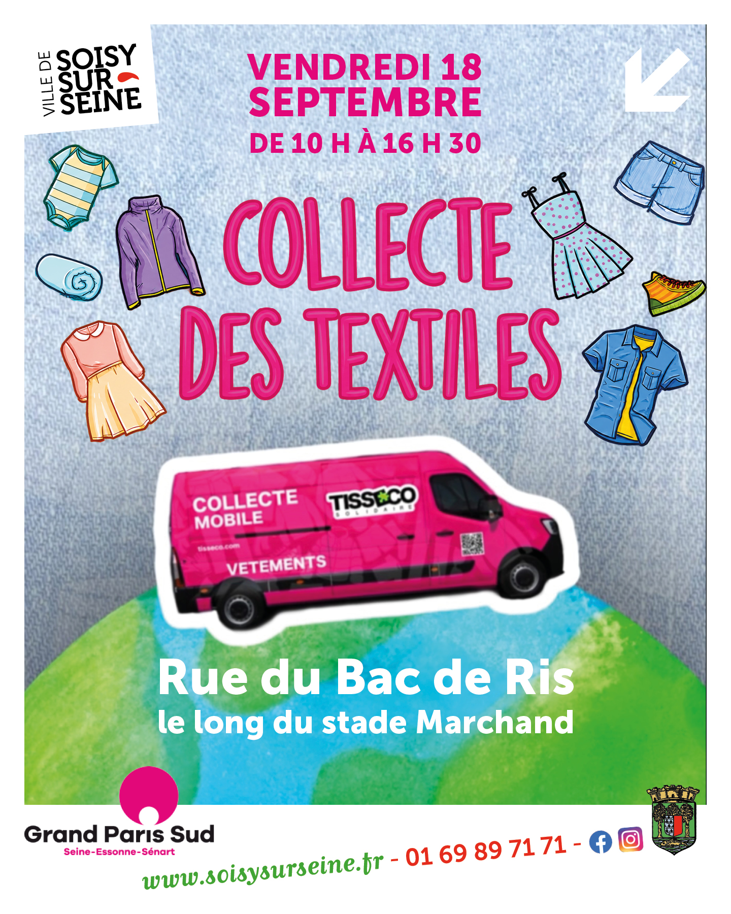 2026 09 18 Collecte de textiles GPS Tisseco