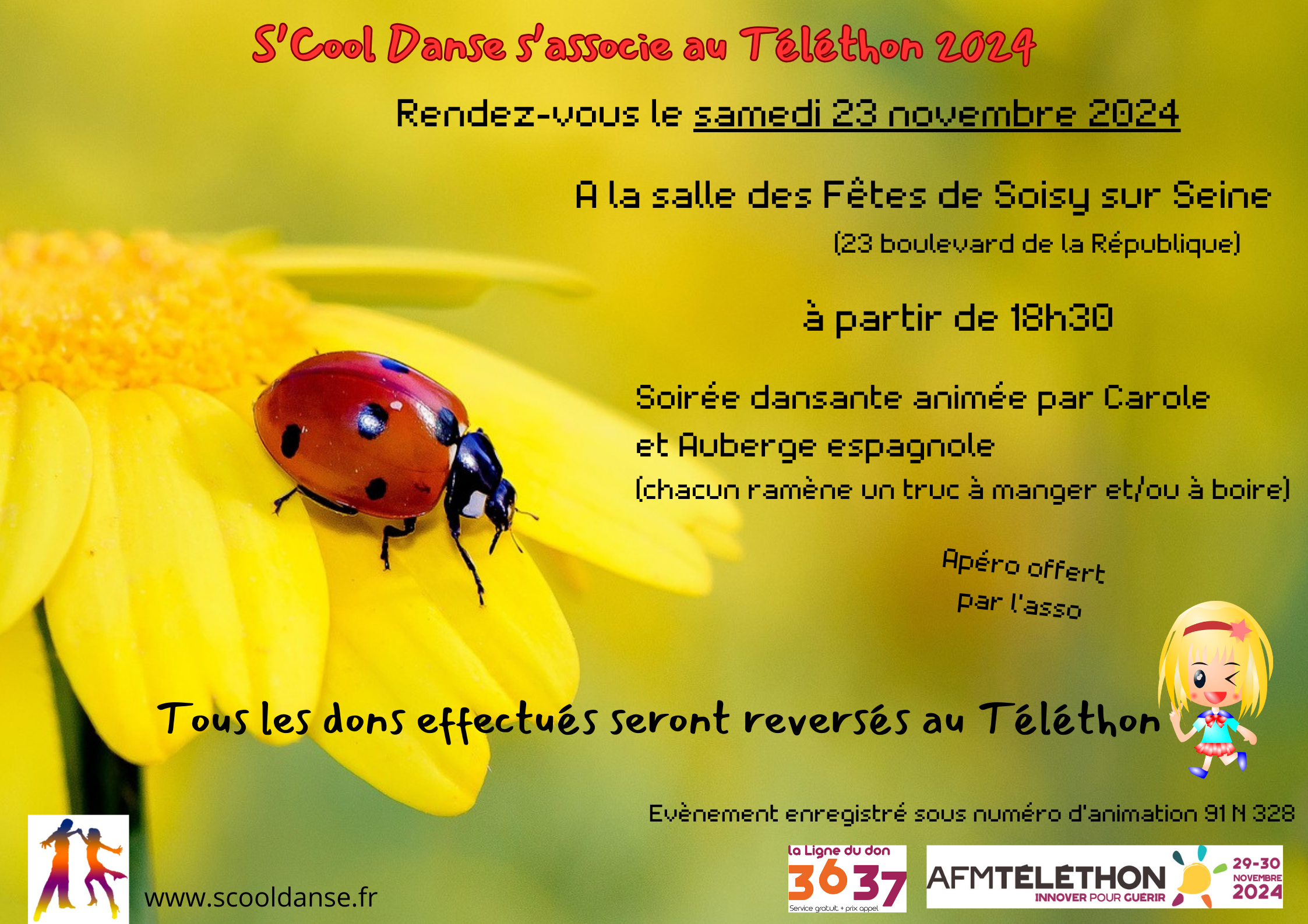 affiche 3 Téléthon 2024